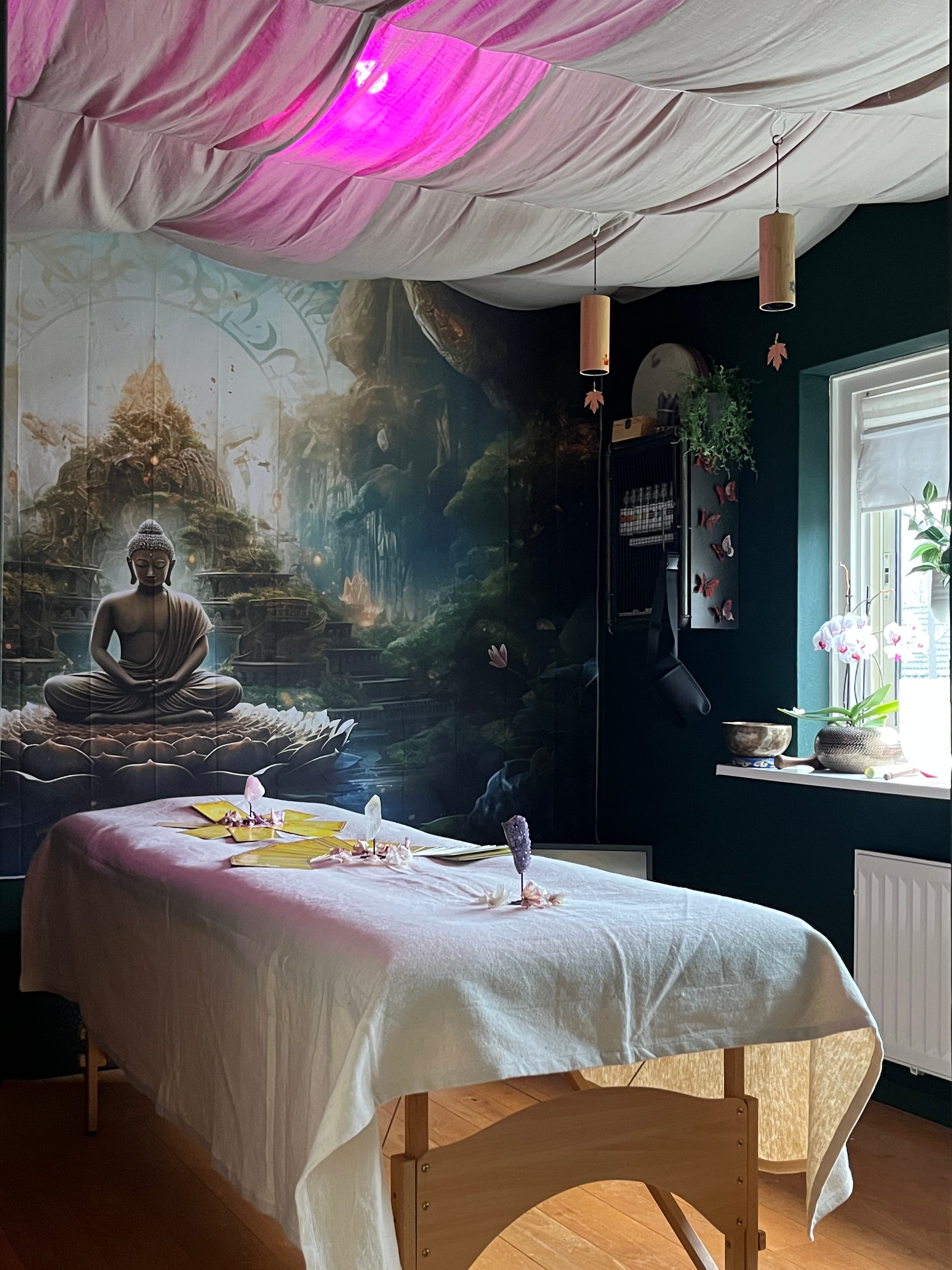 Reiki behandelruimte bij FreeYourBody in Velp